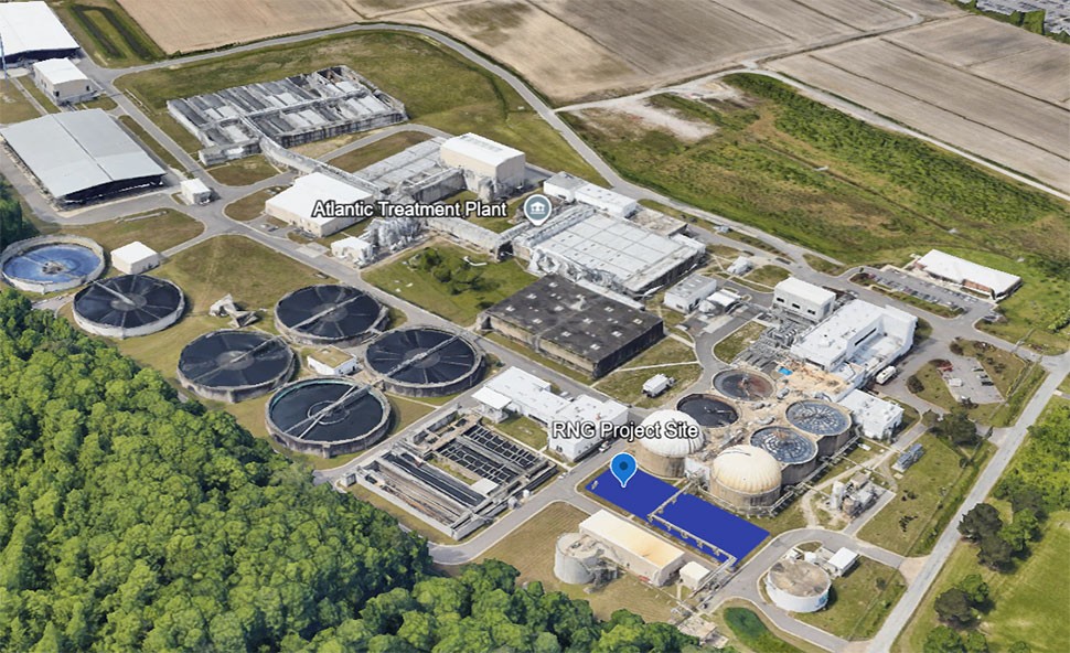 image of Atlantic Treatment Plant and RNG Project Ste