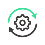 turning gear icon