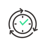 rotating clock icon