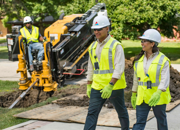 workers onsite